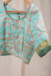Multi Colour Checks Blouse
